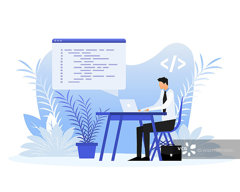 计算机编程或软件开发图片素材