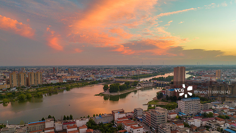 沈丘沙颍河图片素材