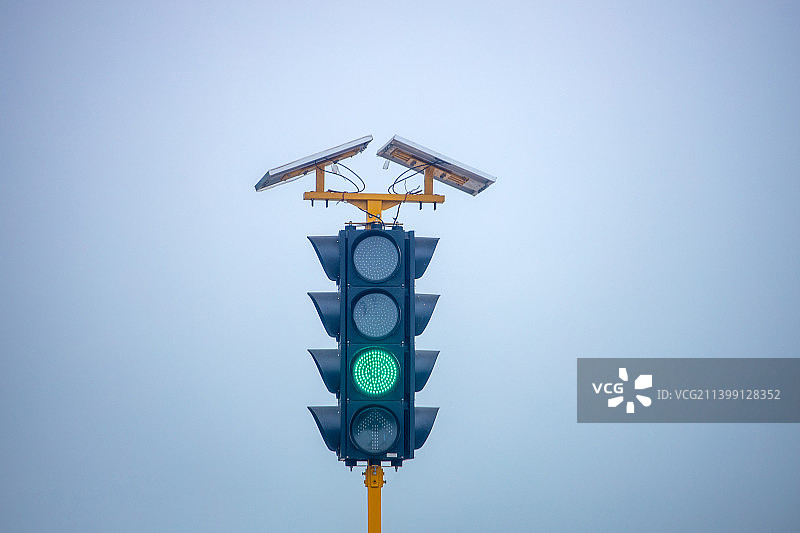 指挥交通的红绿灯图片素材