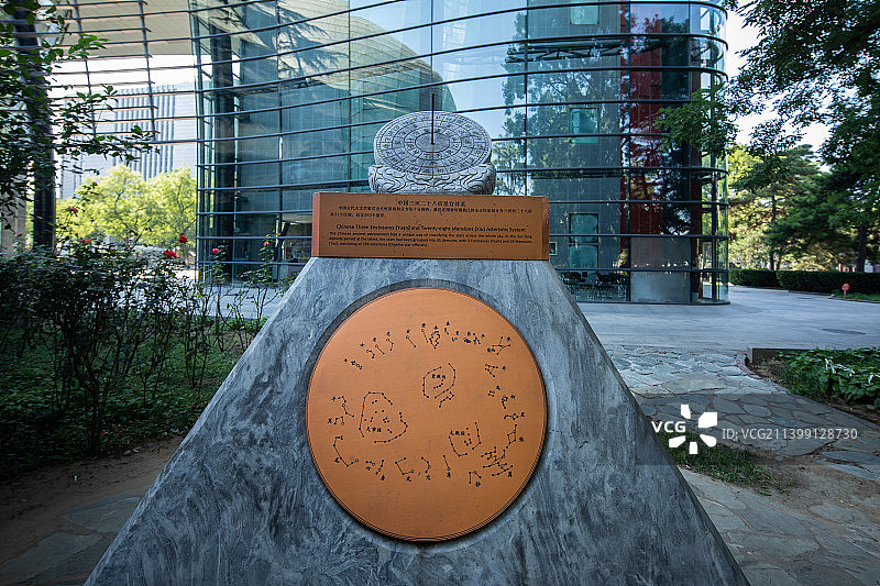 北京天文馆中国三垣二十八宿星官体系图图片素材