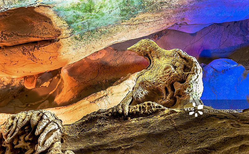 重庆丰都县雪玉洞之老鹰图片素材