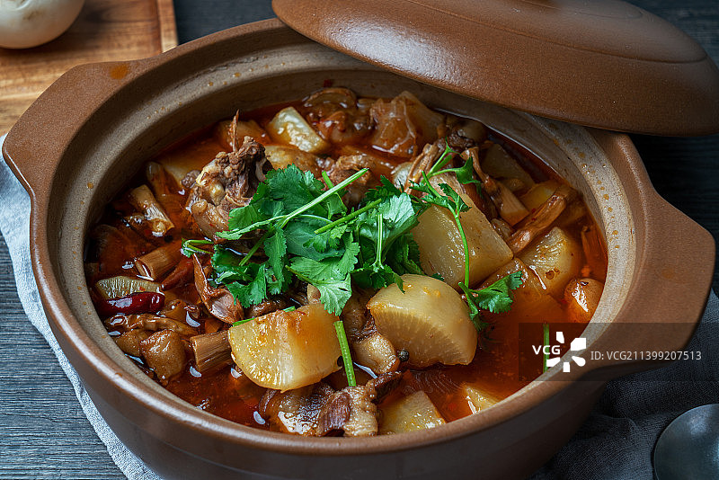 羊肉焖萝卜图片素材
