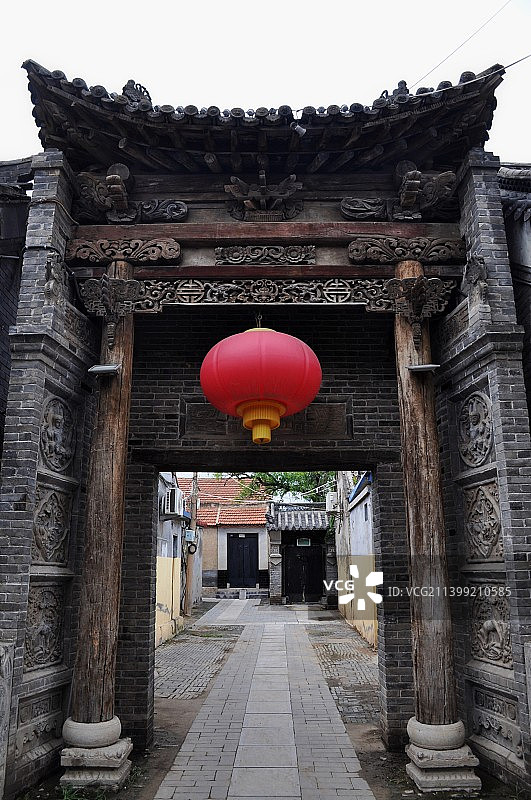 山东潍坊青州古城图片素材