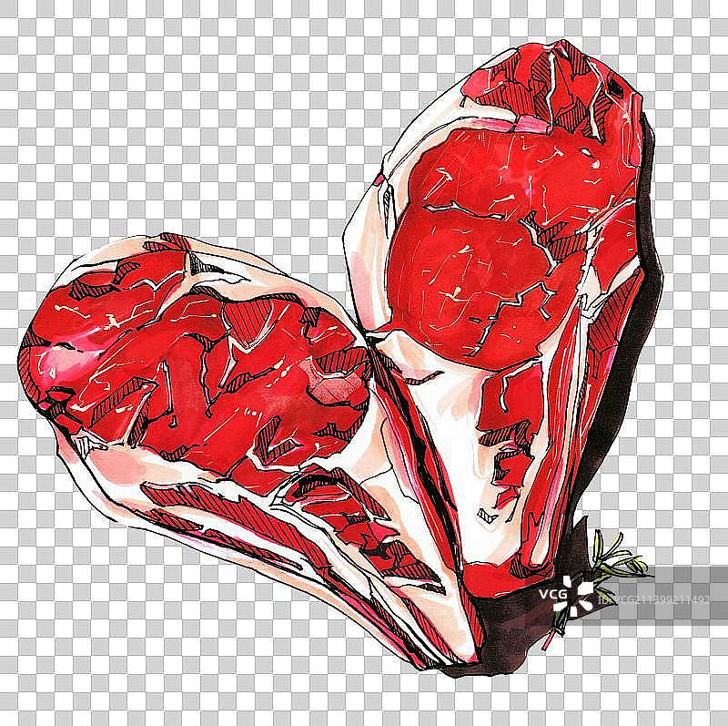 牛肉 牛排 惠灵顿 西餐食材图片素材