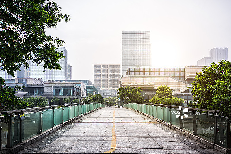 宁波市东部新城城市风光图片素材