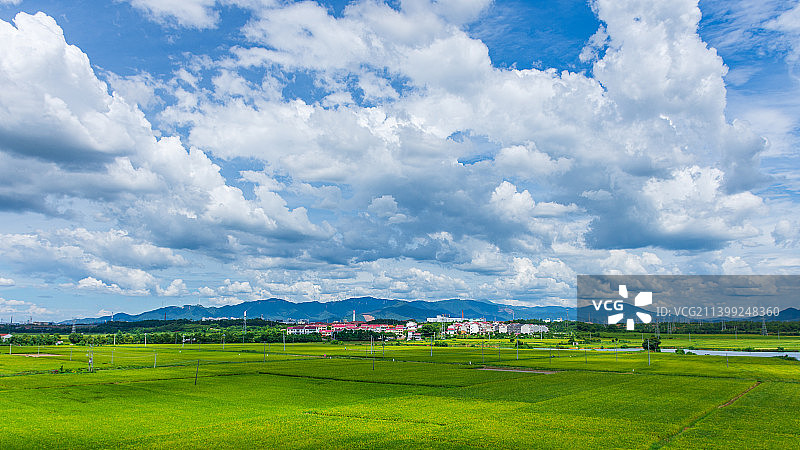 江西新干，美丽乡村新面貌图片素材