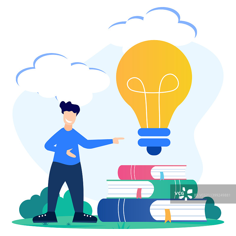 商业教育卡通人物图案图片素材