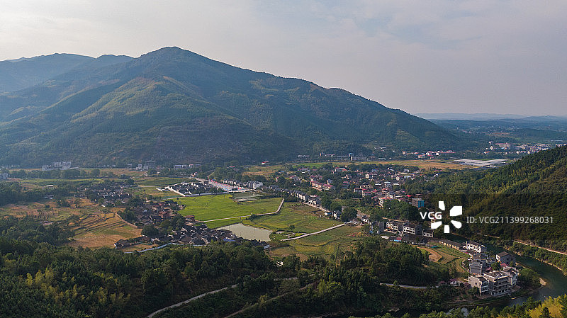 湘南小山村图片素材