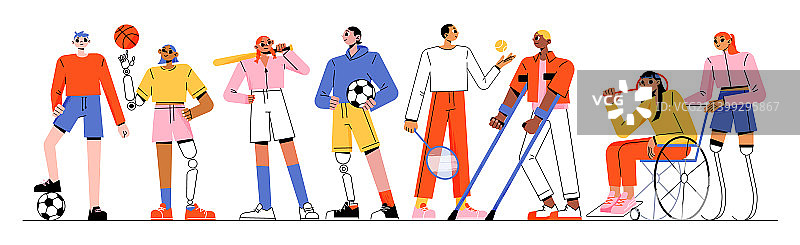 残疾运动员图片素材