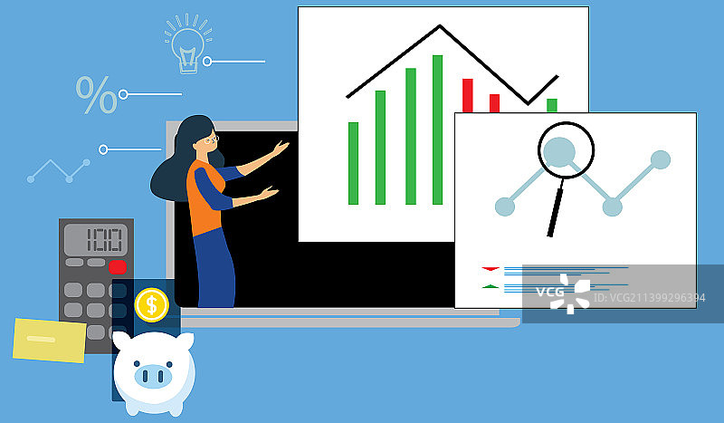 未来的投资就是金钱图片素材