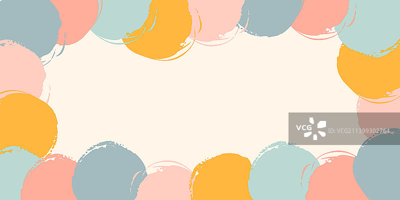 米色背景框架图片素材