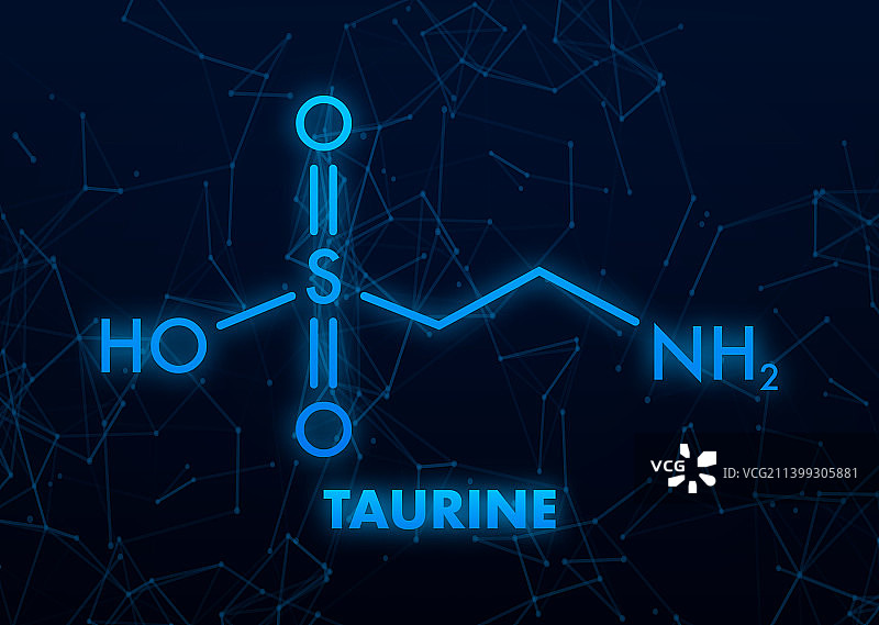 牛磺酸分子式图标图片素材