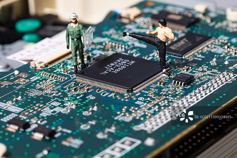 芯片大战＋静物摄影‘√‘图片素材