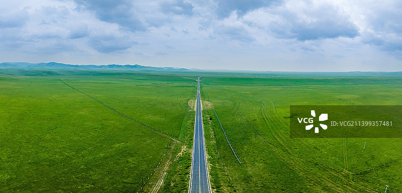 内蒙古赤峰市中国北疆风景大道达达线（航拍）图片素材