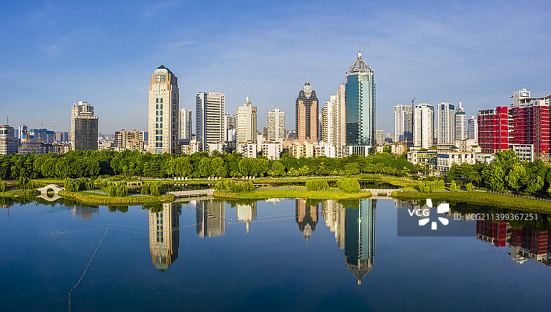 南宁南湖公园城市景观图片素材