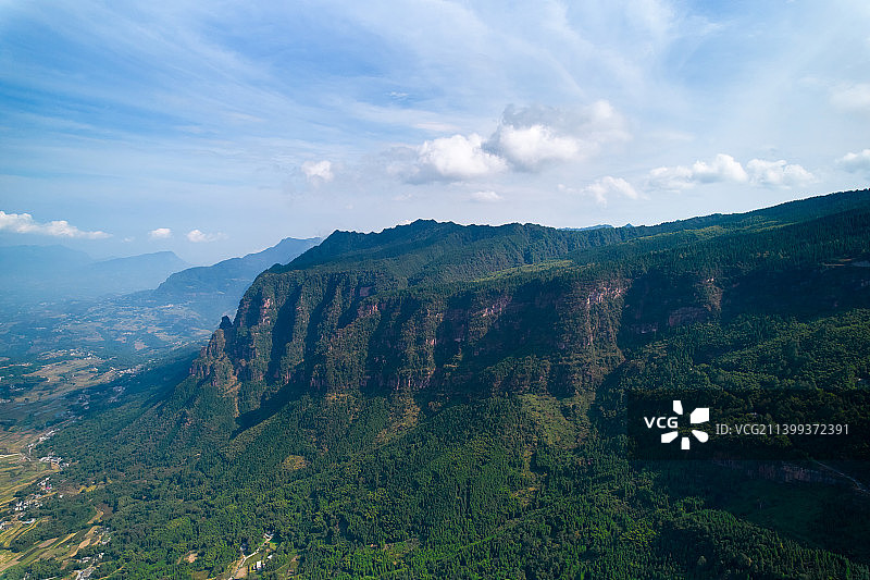 叙永丹山风景区山脉图片素材