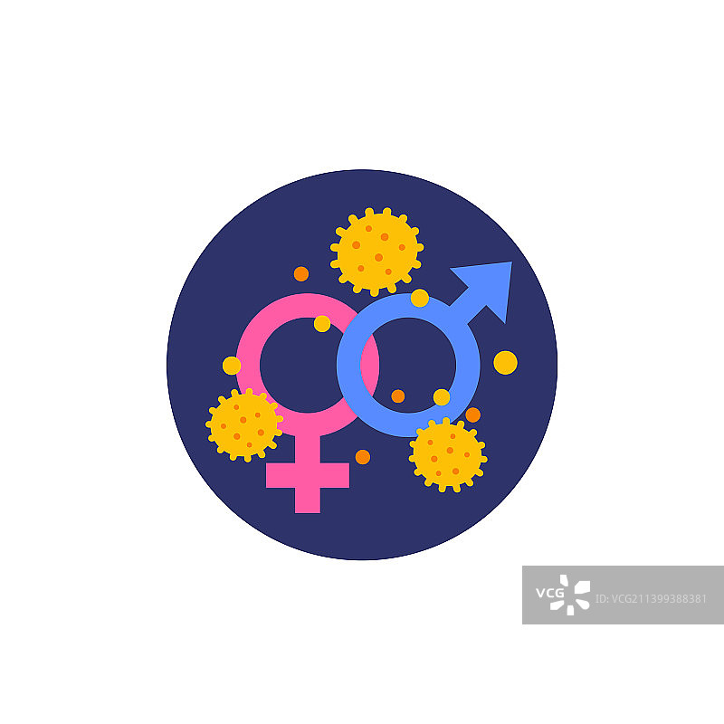 性传播疾病图标图片素材