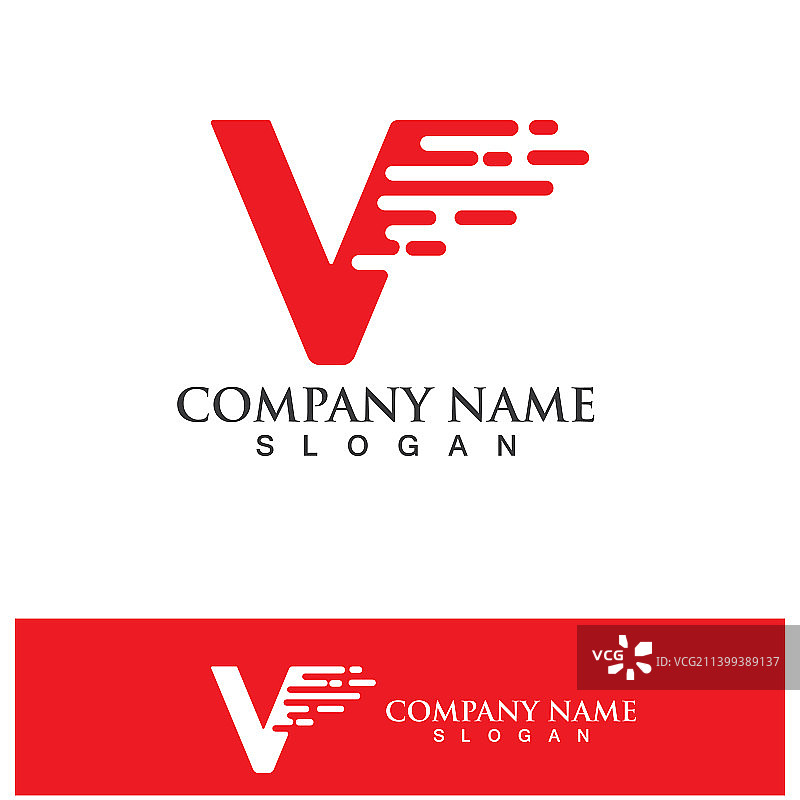 V字logo模板图片素材