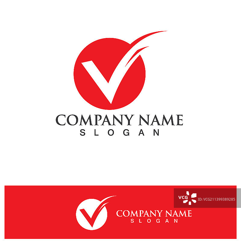 V字logo模板图片素材