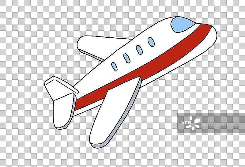 元素：卡通飞机图片素材