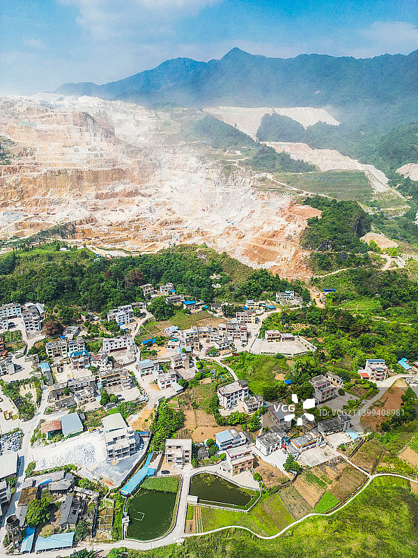 广西贺州白岩矿场图片素材