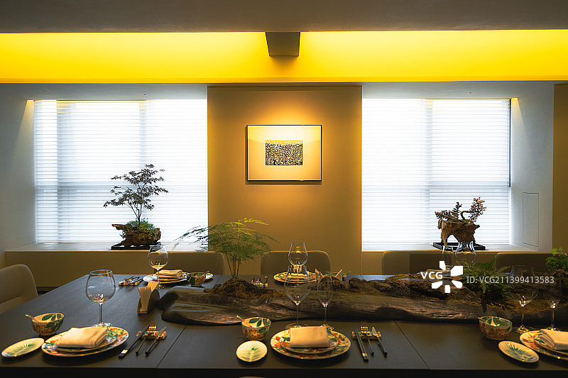 室内餐厅吧台设计、工业风图片素材