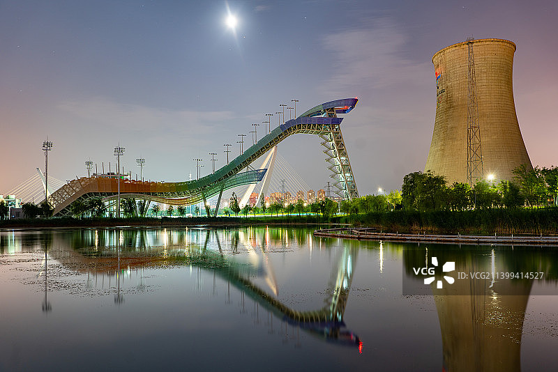 首钢园内图片素材