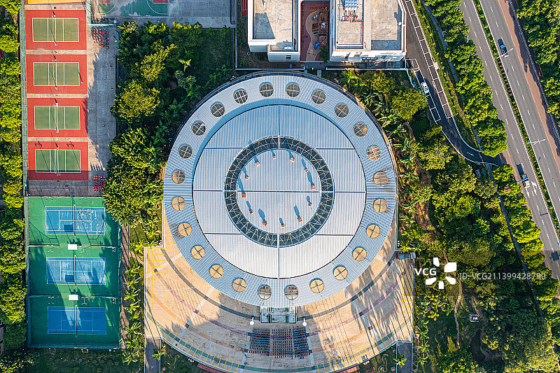暨南大学珠海校区体育馆图片素材