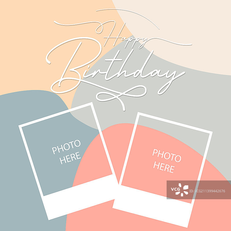 生日快乐字母banner图片素材