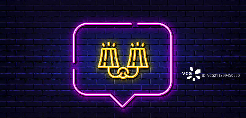 壁灯光线图标墙灯标志霓虹灯图片素材