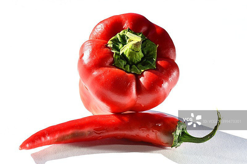 甜椒、辣椒和柿子椒图片素材