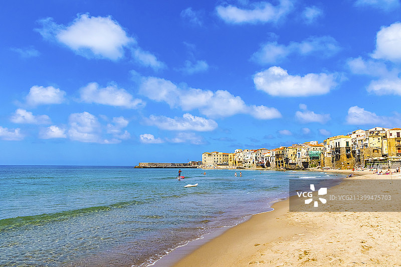 意大利克里斯托弗·哥伦布广场海滩景色图片素材