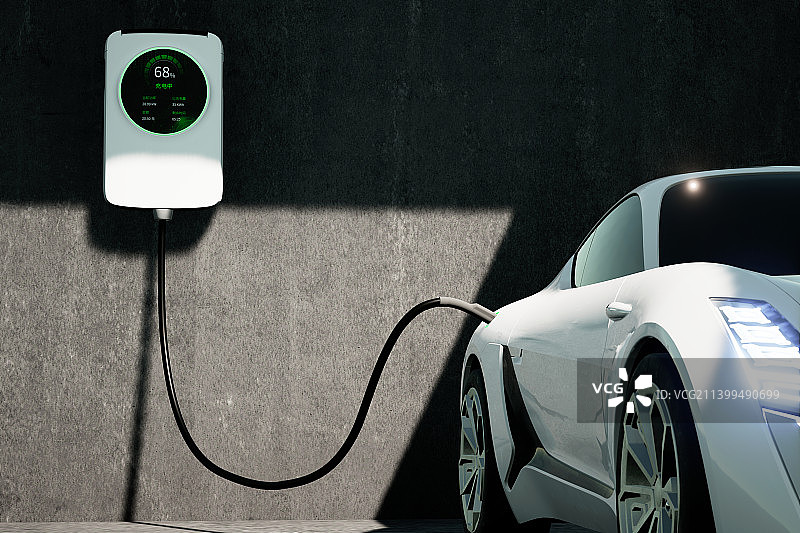 新能源汽车，汽车，充电，电动汽车，科技图片素材