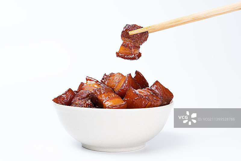 东北家常菜坛肉红烧肉红焖肉图片素材