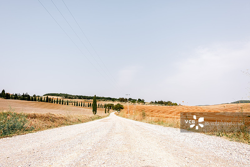 意大利托斯卡纳夏季风光图片素材