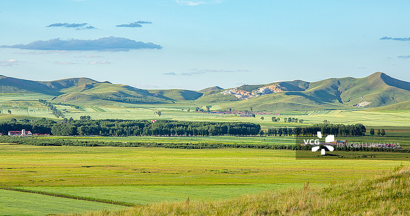 大美内蒙古典型地貌图片素材