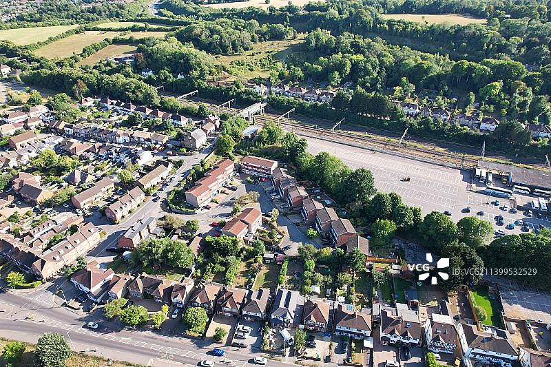 英国赫默尔亨普斯特德火车站空 View图片素材