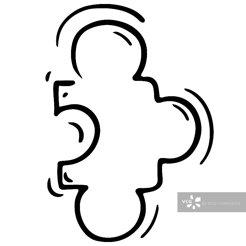 涂鸦风格的拼图块元素图片素材