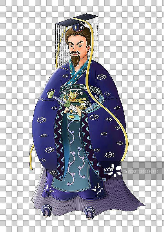 汉武帝图片素材