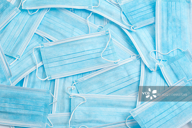 一次性医用外科口罩卫生用品图片素材