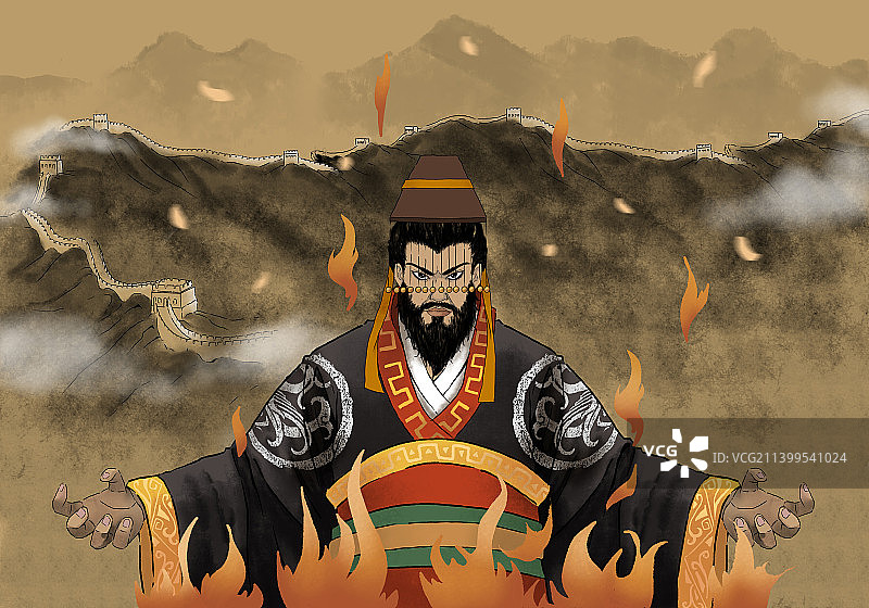 汉武帝图片素材