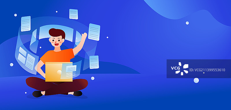 1024中国程序员节矢量渐变插画图片素材