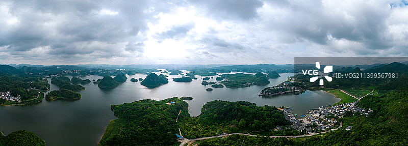 贵阳市观山湖区百花湖图片素材