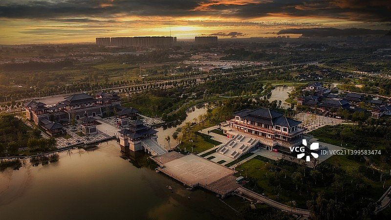 商丘:商丘汉梁公园图片素材