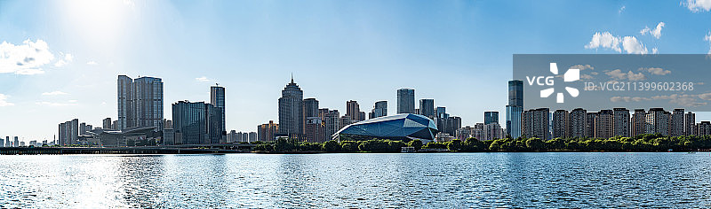 沈阳盛京大剧院城市天际线图片素材