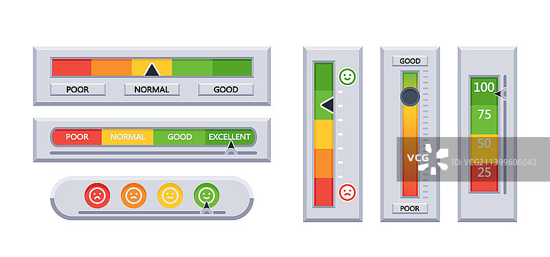 信任度指示仪表盘素材合集图片素材