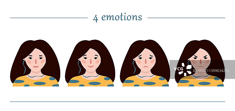 女孩肖像合集图片素材