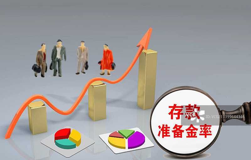 创意配图：存款准备金率图片素材