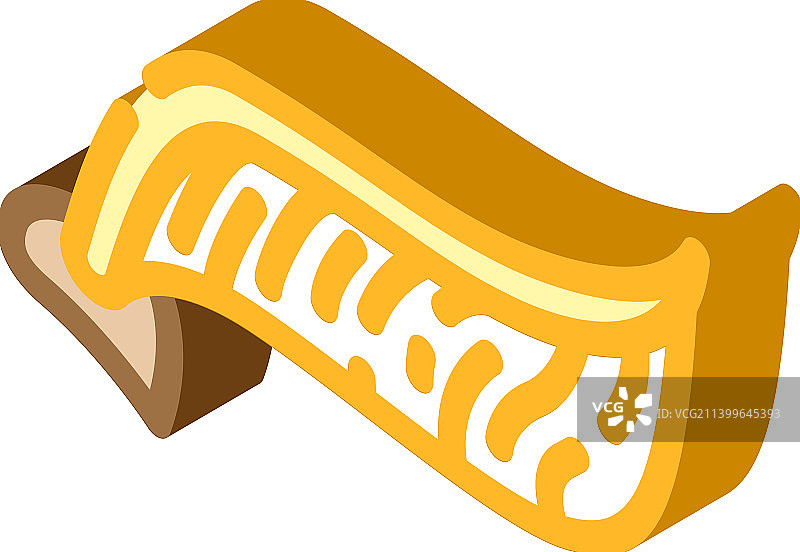 哈利波特金色飞贼翅膀2.5D图标图片素材