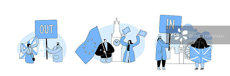 具有英国传统特色的人群图片素材